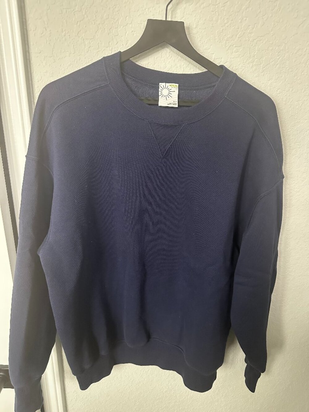 Brand New Navy OFFLINE By Aerie Cloud Fleece Oversized Crewneck Sweatshirt